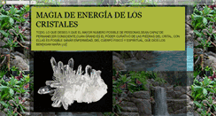 Desktop Screenshot of magiadeenergiadeloscristales.blogspot.com