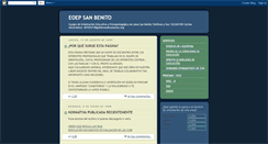 Desktop Screenshot of eoepsanbenito.blogspot.com