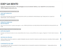 Tablet Screenshot of eoepsanbenito.blogspot.com