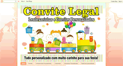 Desktop Screenshot of convite-legal.blogspot.com
