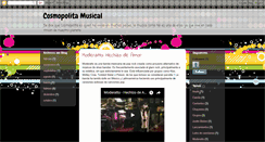 Desktop Screenshot of cosmopolitamusical.blogspot.com