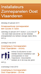 Mobile Screenshot of installateurszonnepanelenoostvlaander.blogspot.com