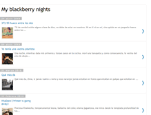 Tablet Screenshot of myblackberrynights.blogspot.com