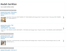 Tablet Screenshot of mudahberiklan.blogspot.com