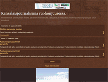 Tablet Screenshot of kansalaisjournalismi.blogspot.com