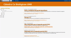Desktop Screenshot of catedracsbiologicas.blogspot.com