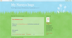 Desktop Screenshot of mynarayabags.blogspot.com