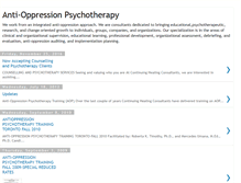 Tablet Screenshot of antioppressionpsychotherapy.blogspot.com