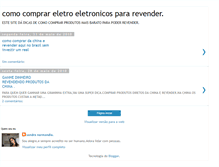 Tablet Screenshot of comocomprardiretodachina.blogspot.com