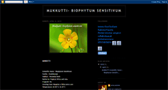 Desktop Screenshot of mukkutti-biophytumsensitivum.blogspot.com