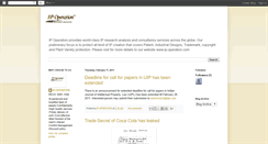 Desktop Screenshot of ip-operation.blogspot.com