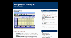 Desktop Screenshot of billing-29.blogspot.com