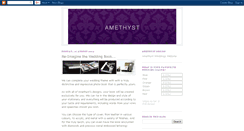 Desktop Screenshot of amethyst-design.blogspot.com