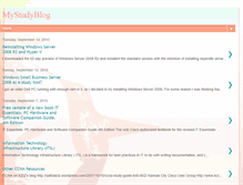 Tablet Screenshot of istudyit.blogspot.com