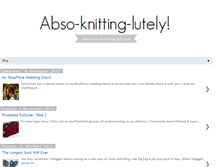 Tablet Screenshot of abso-knitting-lutely-nadia.blogspot.com