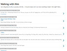 Tablet Screenshot of just-walking-with-him.blogspot.com