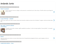 Tablet Screenshot of andandojunto.blogspot.com