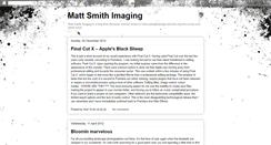 Desktop Screenshot of mattsmithimaging.blogspot.com