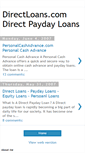 Mobile Screenshot of directloans.blogspot.com