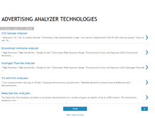 Tablet Screenshot of advertising-analyzers-technology.blogspot.com