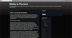 Desktop Screenshot of abilitytoperceive.blogspot.com