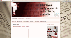 Desktop Screenshot of bibliotecaescolasapelacao.blogspot.com