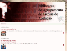 Tablet Screenshot of bibliotecaescolasapelacao.blogspot.com