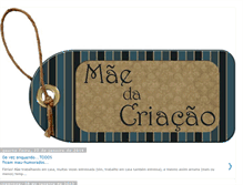 Tablet Screenshot of maedacriacao.blogspot.com