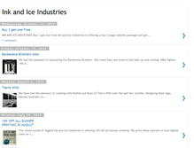 Tablet Screenshot of inkandice.blogspot.com