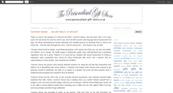 Desktop Screenshot of personalised-gift-store.blogspot.com