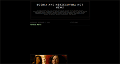 Desktop Screenshot of bosnia-herzegovina-hotnews.blogspot.com