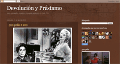 Desktop Screenshot of devolucionyprestamo.blogspot.com