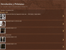 Tablet Screenshot of devolucionyprestamo.blogspot.com