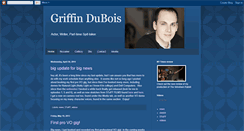 Desktop Screenshot of griffindubois.blogspot.com