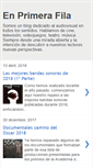 Mobile Screenshot of enprimerafila.blogspot.com