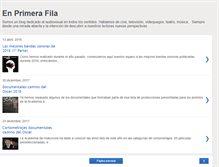 Tablet Screenshot of enprimerafila.blogspot.com