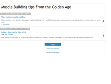 Tablet Screenshot of easymusclebuildingtips.blogspot.com