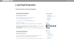 Desktop Screenshot of jsparksphotography.blogspot.com