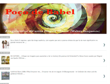 Tablet Screenshot of poco-de-babel.blogspot.com