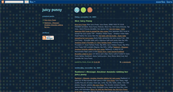 Desktop Screenshot of juicy-pussy.blogspot.com