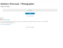 Tablet Screenshot of matthewsherwood.blogspot.com