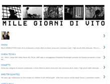 Tablet Screenshot of millegiornidivito.blogspot.com