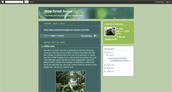 Desktop Screenshot of littleforesthouse.blogspot.com