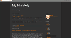 Desktop Screenshot of my-philately.blogspot.com