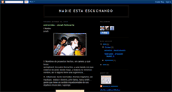 Desktop Screenshot of nadieestaescuchando.blogspot.com