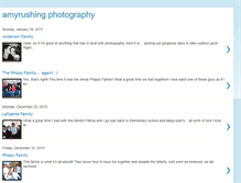Tablet Screenshot of amyrushingphotography.blogspot.com