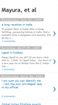 Mobile Screenshot of mayurablogs.blogspot.com