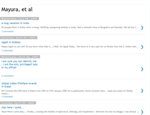 Tablet Screenshot of mayurablogs.blogspot.com