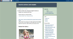 Desktop Screenshot of bosnia-actress.blogspot.com
