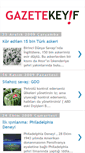 Mobile Screenshot of gazetekeyif.blogspot.com